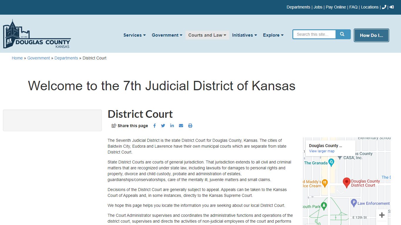 District Court - Douglas County, Kansas